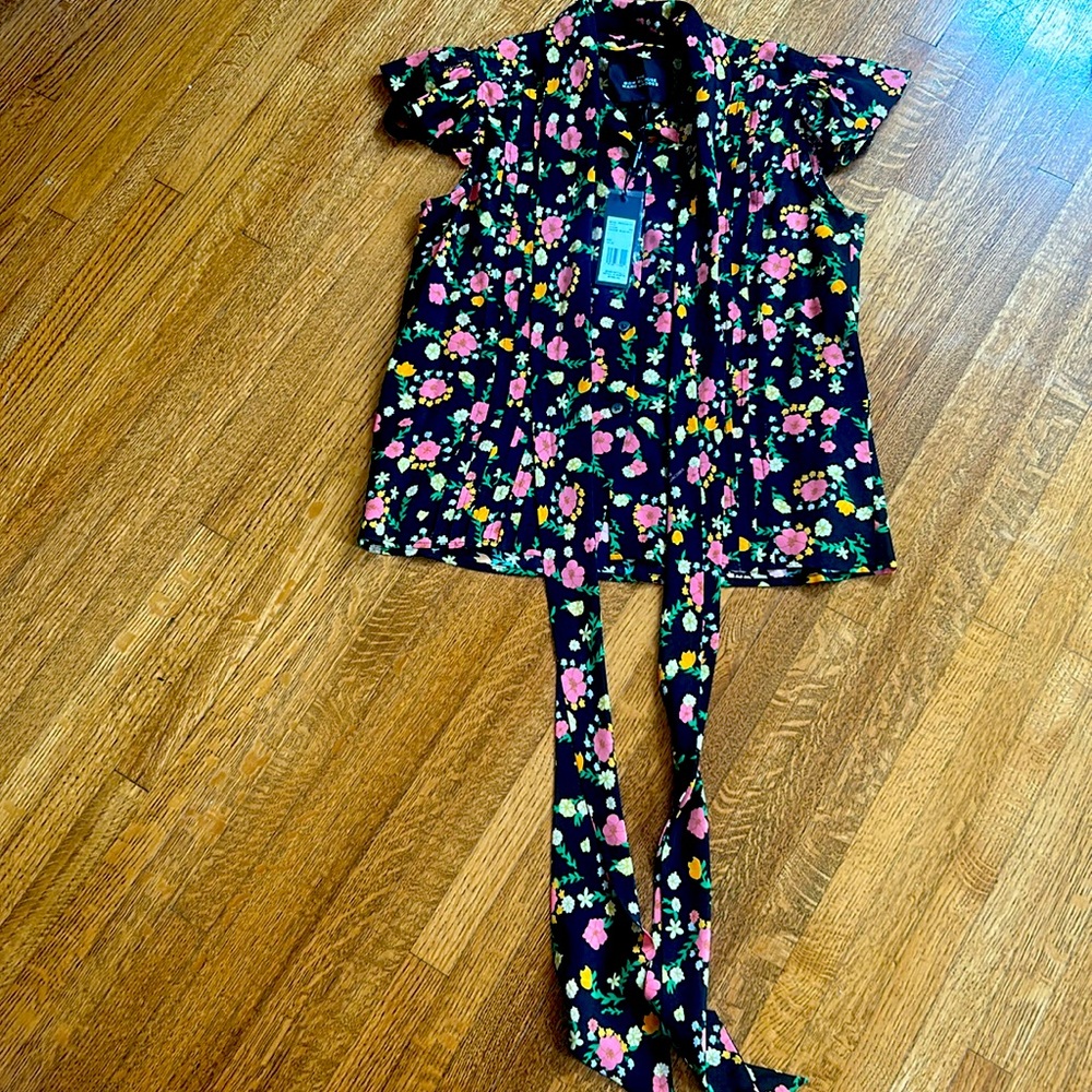 NWT Marc Jacobs bow blouse